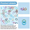 Aluminum Wire Open Jump Rings ALUM-PH0002-01-WH-6