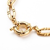 304 Stainless Steel Oval Link Chain Bracelets X-BJEW-JB06101-01-3