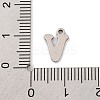 Non-Tarnish 201 Stainless Steel Charms STAS-U016-01P-V-3