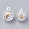 Openable Plastic Pendants KY-N005-01G-2