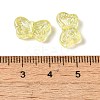 UV Plating Transparent Acrylic Beads OACR-G036-14A-3