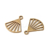 304 Stainless Steel Pendants STAS-E186-02G-2