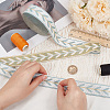 10M Vintage Jacquard Polyester Ribbon OCOR-CY0004-41B-3