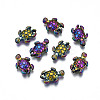 Rack Plating Rainbow Color Alloy Beads LS-X-PALLOY-S180-333-1