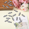 30Pcs Fish Embroidery Iron on Clothing Patches DIY-CA0006-99-5