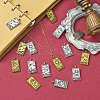 15Pcs 5 Styles Tibetan Style Alloy Pendants TIBEP-YW0001-76AG-6