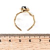 304 Stainless Steel Open Cuff Rings for Women RJEW-K258-17C-G-5