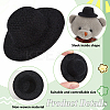 EVA Fabric Doll Hat DIY-WH0588-79B-4