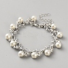 Alloy & Imitation Pearl & Rhinestone Jewelry Sets AJEW-WH0695-236P-2