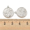 304 Stainless Steel Pendants STAS-L278-025P-3