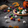 DIY Halloween Wooden Ornaments Making Kits DIY-CD0001-42-6