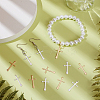 40Pcs 2 Colors Brass Pendants KK-AR0004-56-4