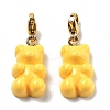 Bear Resin Pendant Decorations STAS-M092-01G-2