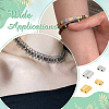 180Pcs 4 Styles 2-Hole Glass Seed Beads SEED-ME0001-09B-5