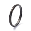 2mm Polished Plain Dome Finger Ring for Girl Women RJEW-C012-05A-EB-3