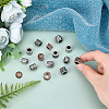 200Pcs 4 Style Tibetan Style Alloy Beads FIND-DC0002-74-6
