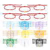 60Pcs 6 Colors Adjustable Nylon Thread Braided Bracelets BJEW-PH01894-6