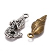 Tibetan Style Alloy Pendants TIBEP-MSMC024-01-2