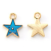 Alloy Enamel Charms ENAM-S121-028A-1