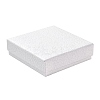 Square Cardboard Necklace Box LS-CBOX-Q038-02B-1