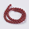 Natural Carnelian Beads Strands X-G-GSR8MM060-2-2