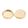 304 Stainless Steel Cabochon Settings STAS-Y001-08G-3