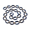 Handmade Imitation Gemstone Style Link Chains AJEW-J034-01A-2