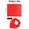 6Pcs Detachable Satin Lady's Scarf AJEW-CN0004-92B-2