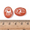 Baking Paint Glass Beads LAMP-D003-06J-3