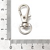 Alloy Swivel Lobster Claw Clasps FIND-H006-02P-3