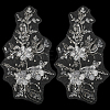 Flower Gauze & Sequin Embroidery Ornament Accessories DIY-WH0430-464B-7