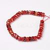 Natural Red Agate Agate Beads Strands G-D169-03D-1
