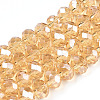 Electroplate Glass Beads Strands EGLA-A044-T2mm-A23-1