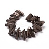Natural Quartz Crystal Points Beads Strands G-K181-B29-2