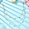 3Pcs Iron Chain Belts HJEW-CJ00080-7