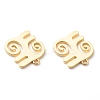 Brass Pendants KK-Z010-08G-2