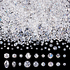 2450Pcs 18 Styles Electroplate Glass Beads EGLA-WR0001-05-1