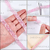 Self Adhesive Resin Rhinestone & Plastic Tape DIY-WH20081-008A-5
