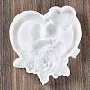 Valentine's Day Heart Couple Rose DIY Wall Decoration Statue Silicone Molds LS-SIL-F007-09-2