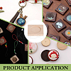 Wood Cabochon Settings WOOD-WH0124-162A-5