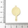 Brass Resin Shell Connector Charms KK-L239-067G-4