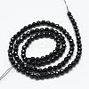 Natural Black Onyx Bead Strands G-R344-3mm-43-2