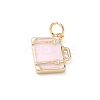 304 Stainless Steel Enamel Charms STAS-A131-03A-G-2