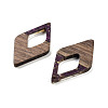 Walnut Wood Pendants FIND-Z050-02B-2