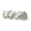 Brass Clear Cubic Zirconia Pendants KK-R210-12P-01-2