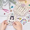 Undyed Wooden Photo Frame DIY-FG0002-86-3