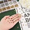 900Pcs 18 Styles Tibetan Style Alloy Spacer Beads TIBEB-PH0005-13-3