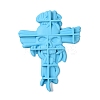 DIY Cross & Skull Wall Decoration Silicone Statue Molds LS-SIMO-H010-13-4