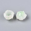 Flower Acrylic Bead Caps SACR-T017-49D-2