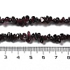 Natural Supper 7 Rutilated Quartz Chip Beaded Necklaces for Men Women NJEW-G159-01N-5